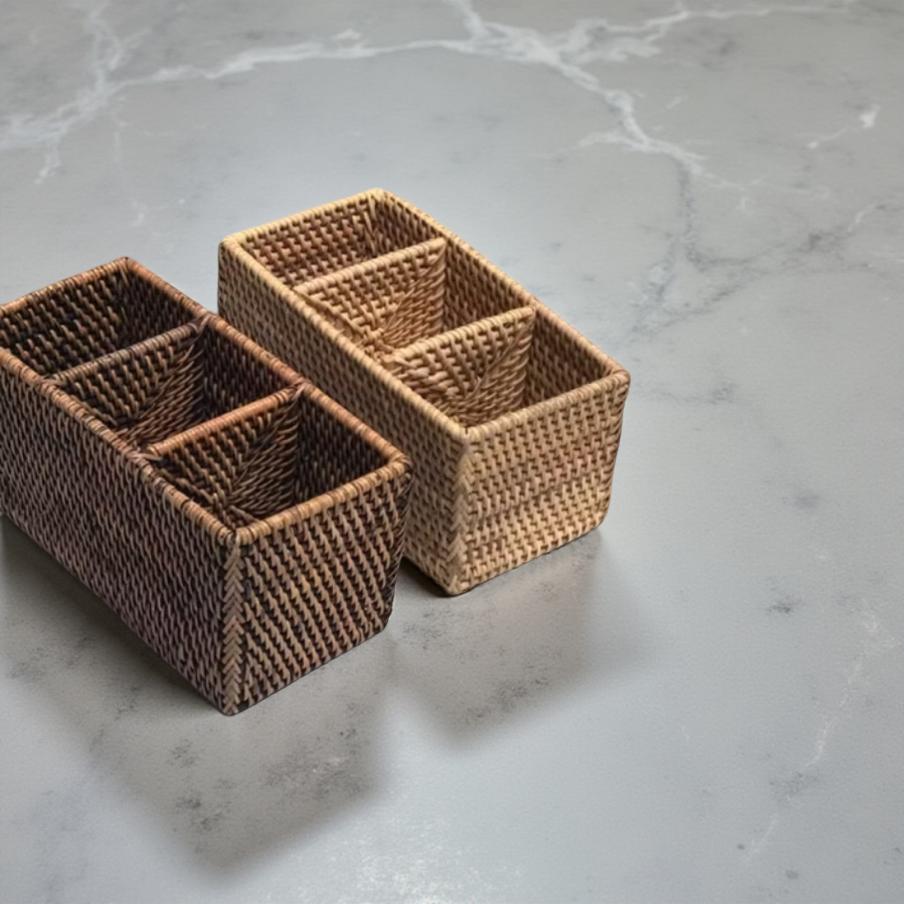 "Lebah" Woven Cutlery Holder