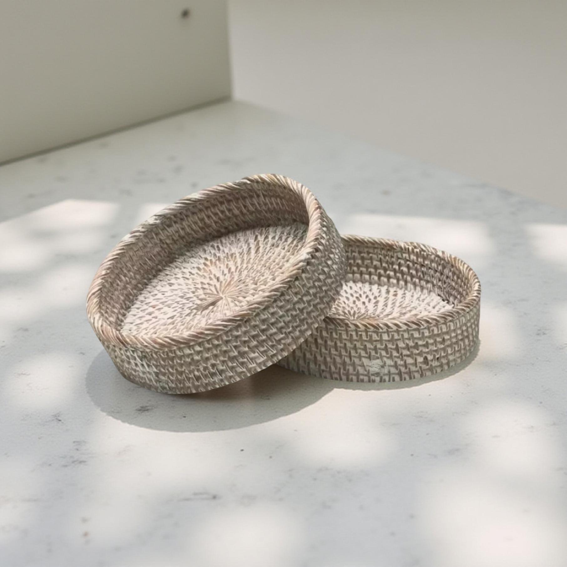 "Cumi Cumi" Woven Tray Bawl