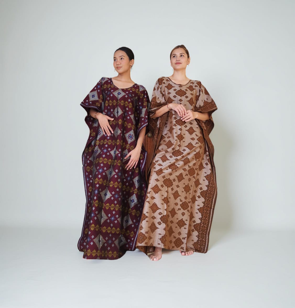 "Kenanga" Khaftan Tenun Endek